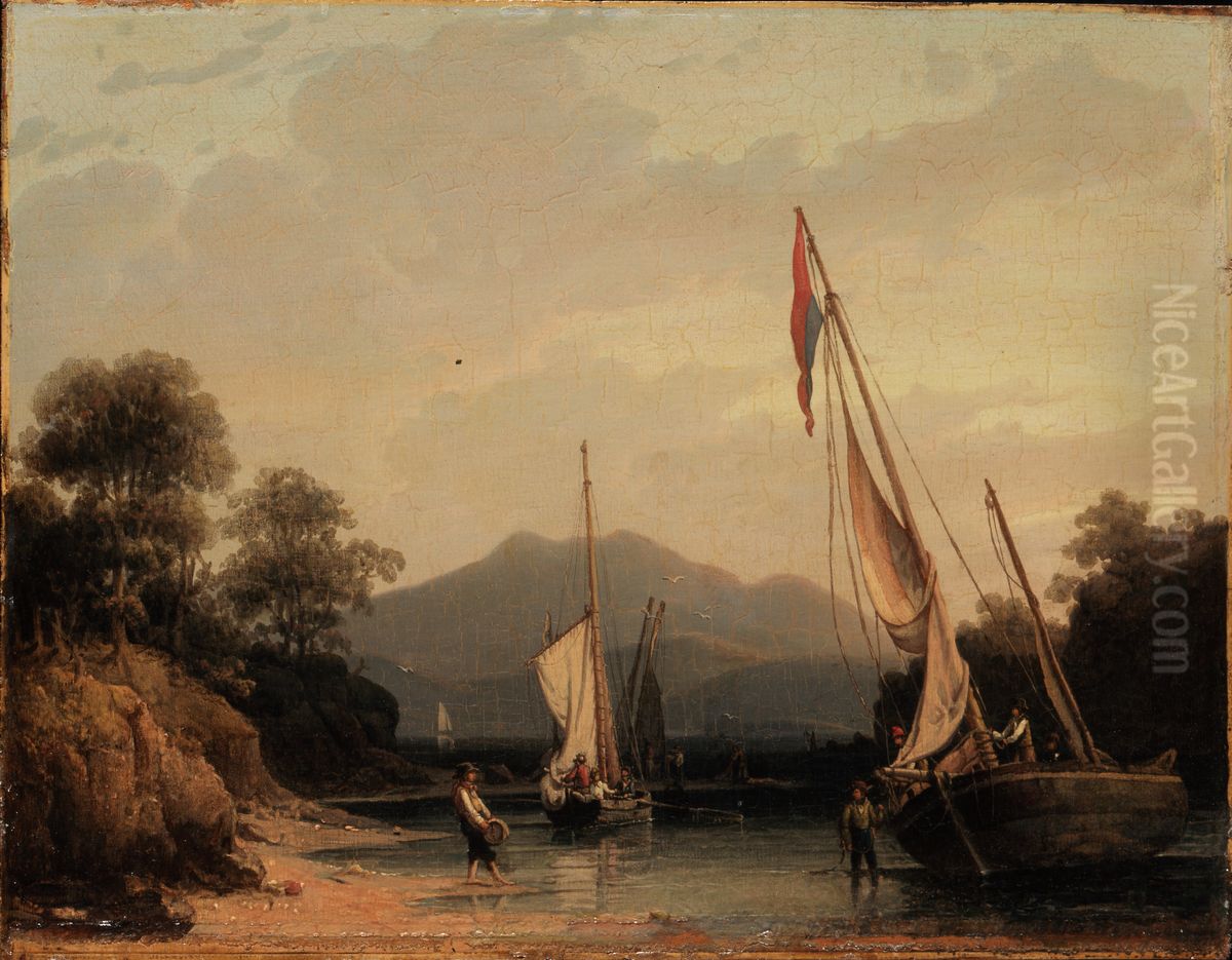 Isles of Bute Oil Painting by Robert Salmon