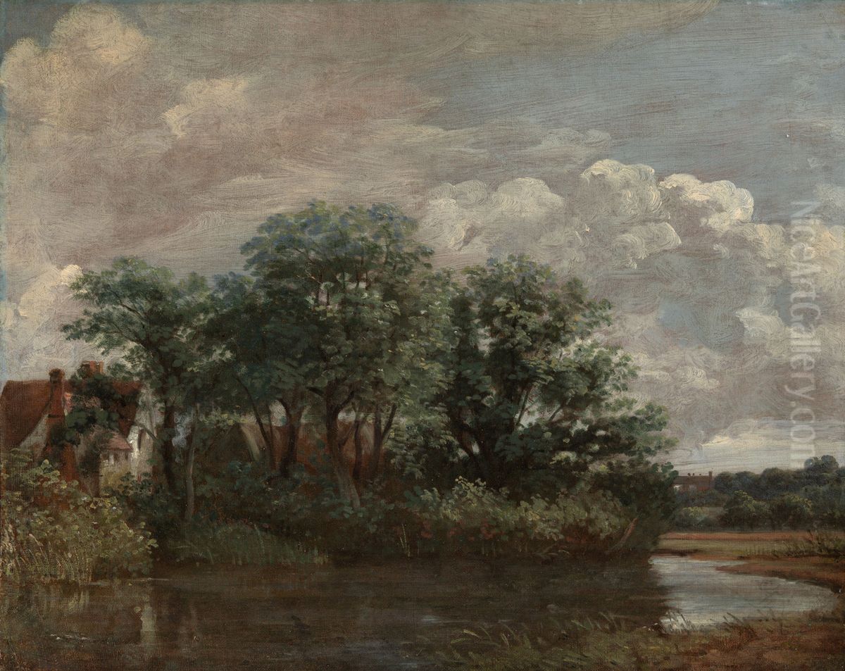Willy Lott's House Oil Painting by John Constable