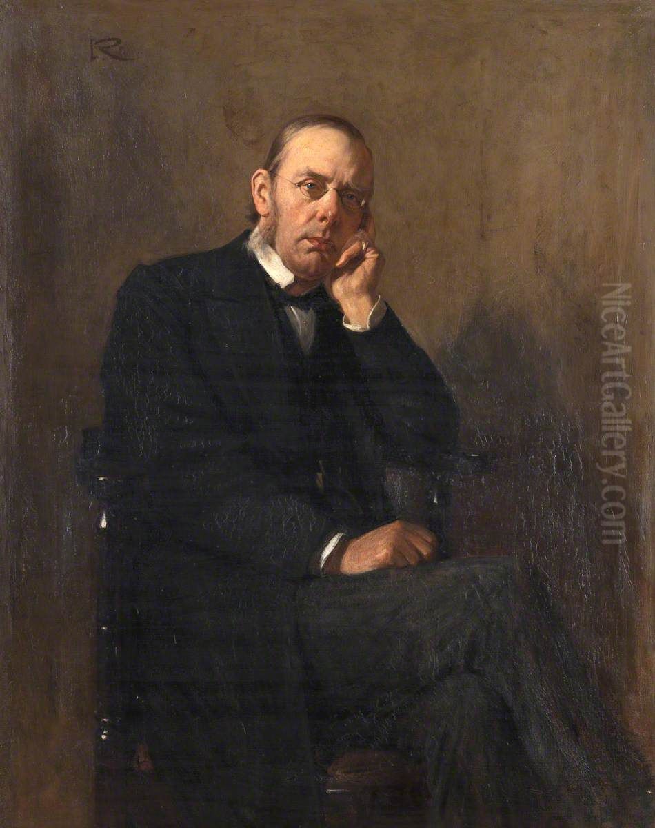 Sir William Tennant Gairdner; (1824-1907) Oil Painting by George, Sir Reid