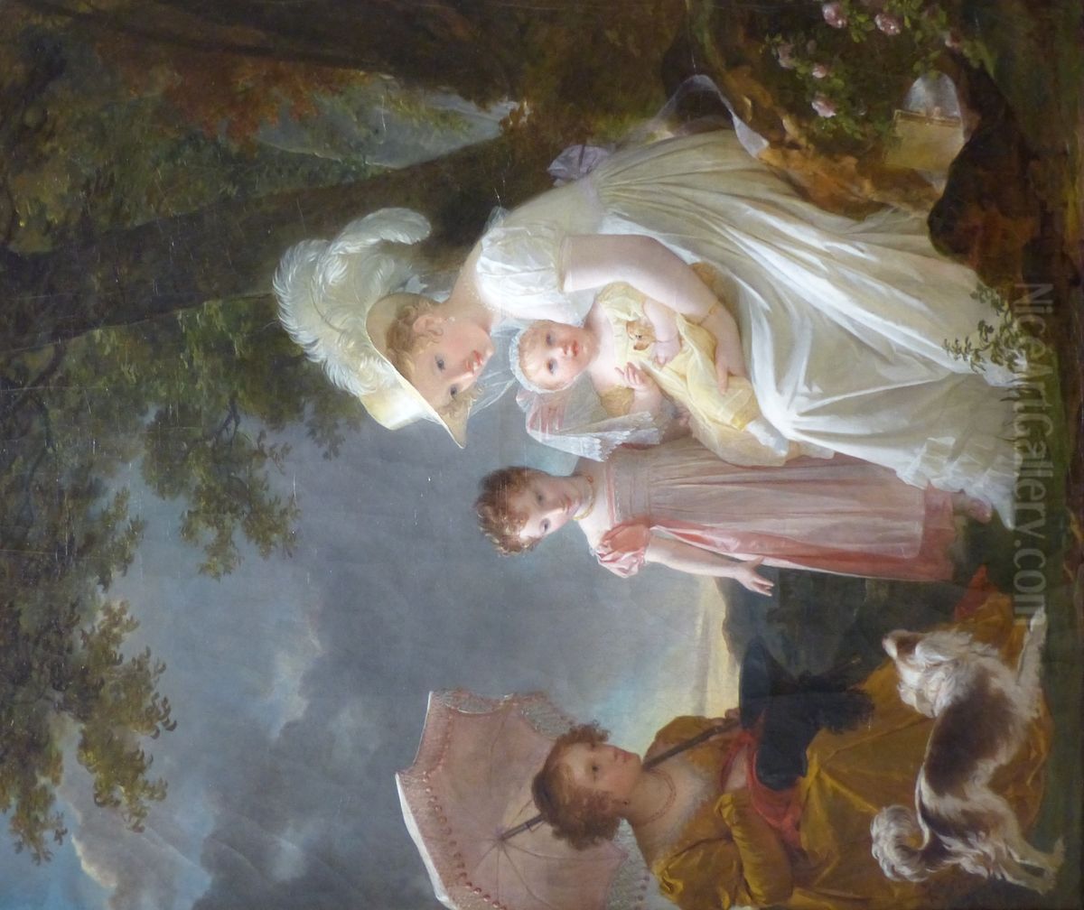 The Summer Oil Painting by Marguerite Gerard