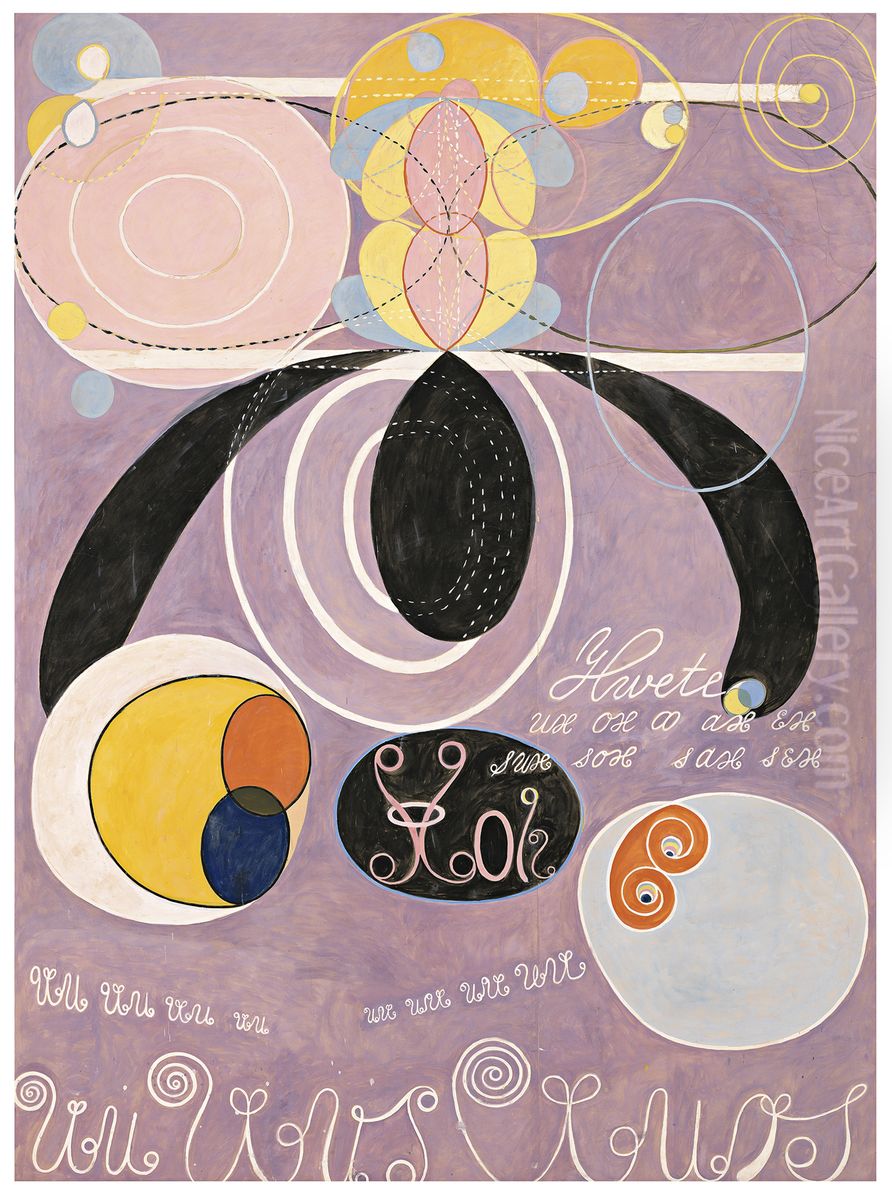 The Ten Largest, No. 6 Oil Painting by Hilma af Klint