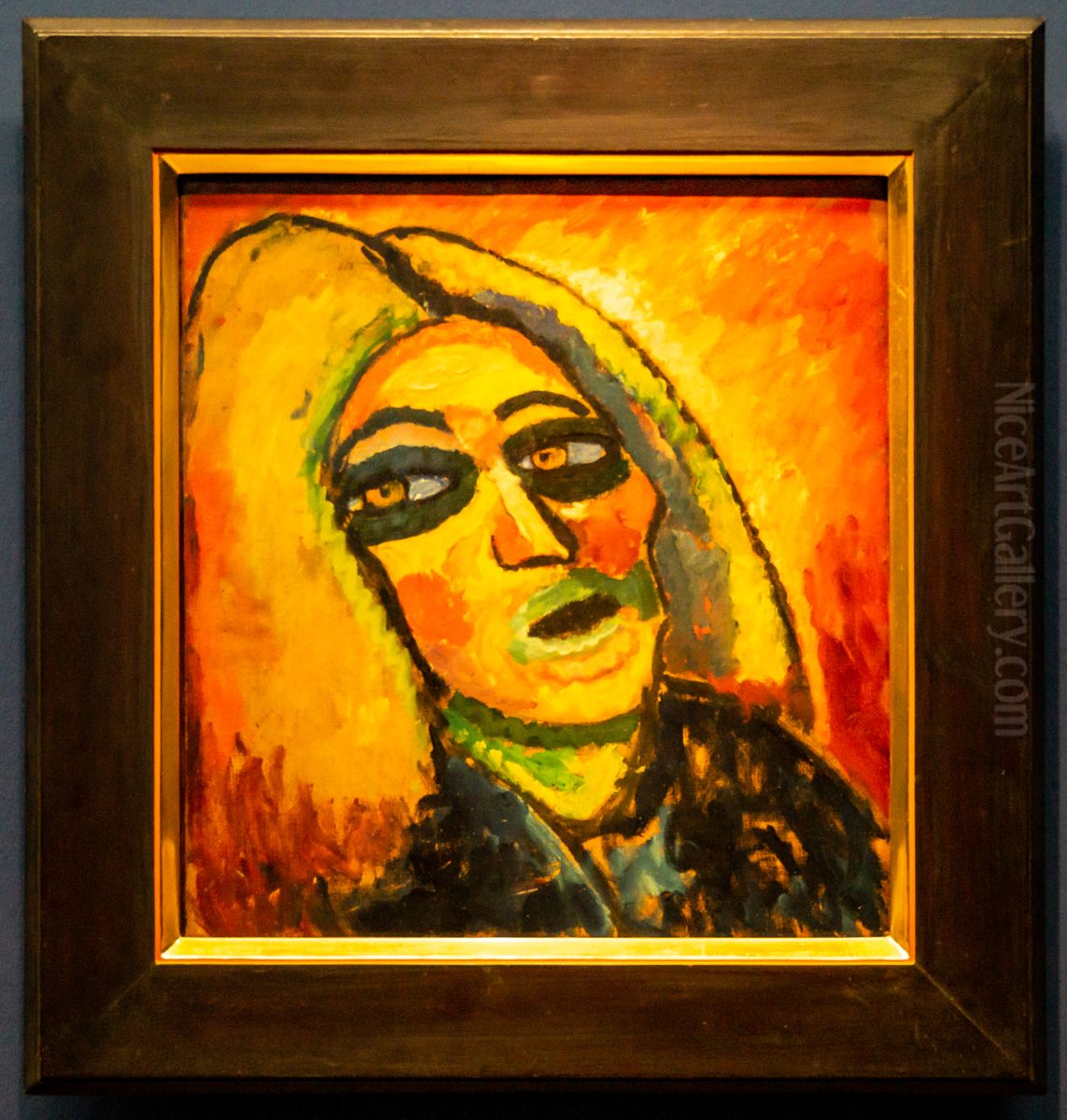 Kopf Oil Painting by Alexei Jawlensky