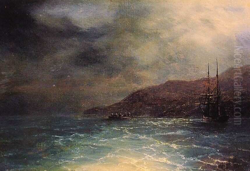 Nocturnal Voyage Oil Painting by Ivan Aivazovsky