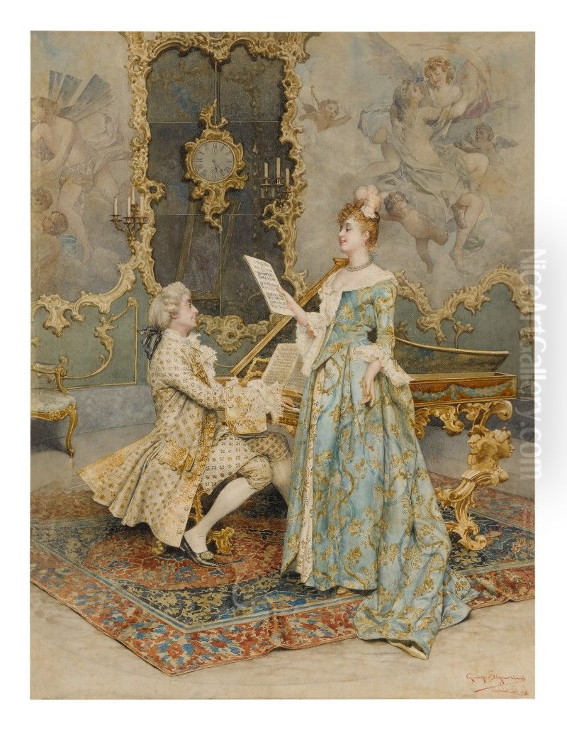 THE SOLOIST Oil Painting by unknown