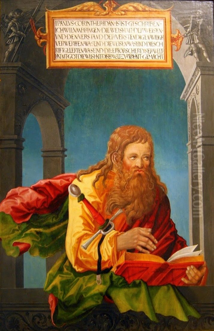 Saint Paul Oil Painting by Ambrosius Holbein