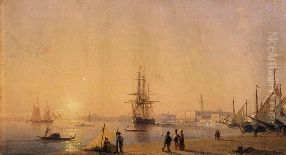 <<Venecia>> Oil Painting by Ivan Aivazovsky