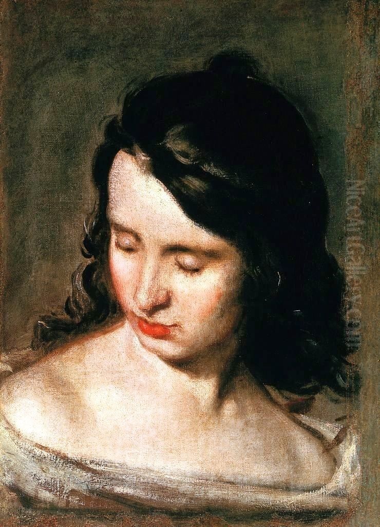Blind woman. Oil Painting by Diego Rodriguez de Silva y Velazquez