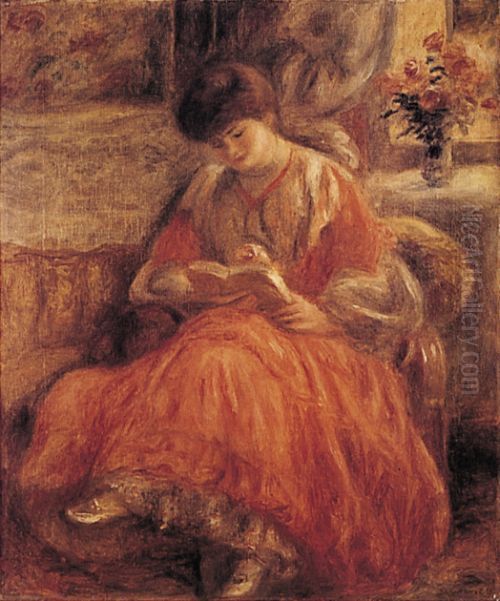 Portrait of Misia Sert Oil Painting by Pierre Auguste Renoir