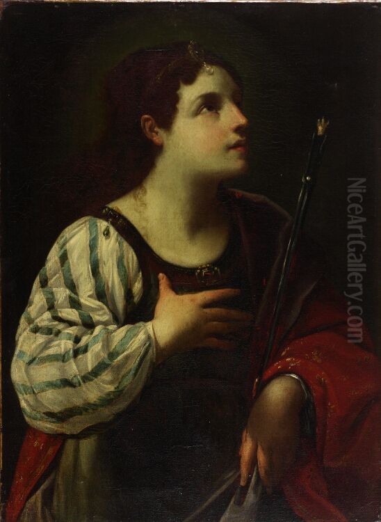 St. Apollonia Oil Painting by Lorenzo Pasinelli