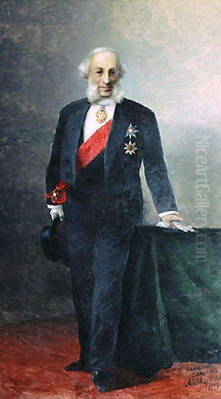 Self-portrait Oil Painting by Ivan Aivazovsky