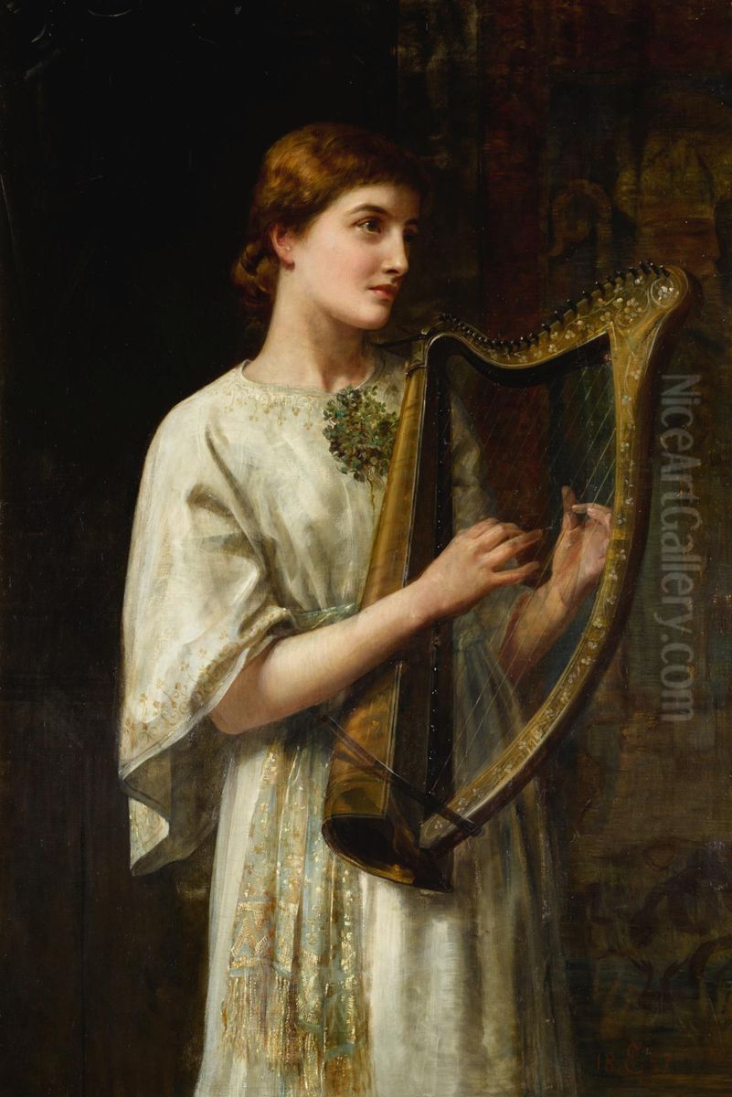 Ireland Oil Painting by Edwin Longsden Long