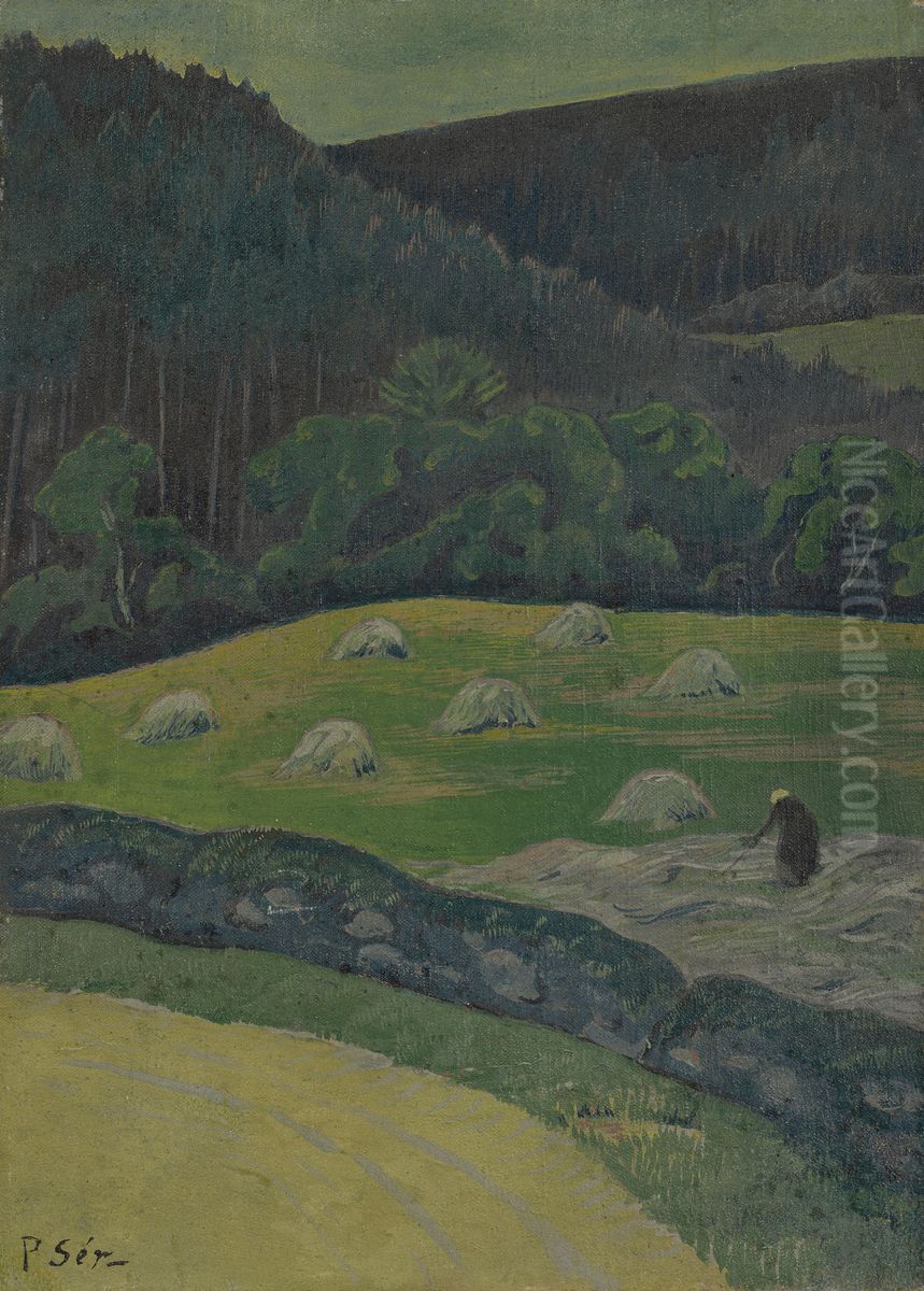 Paysanne au champ Oil Painting by unknown