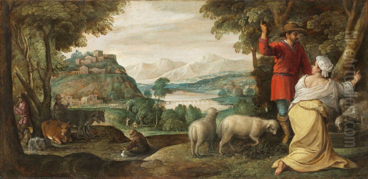 9-10) Oil Painting by Paolo Fiammingo