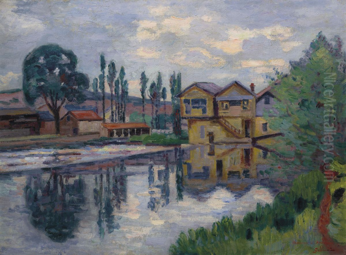 La scierie de Poitiers Oil Painting by unknown