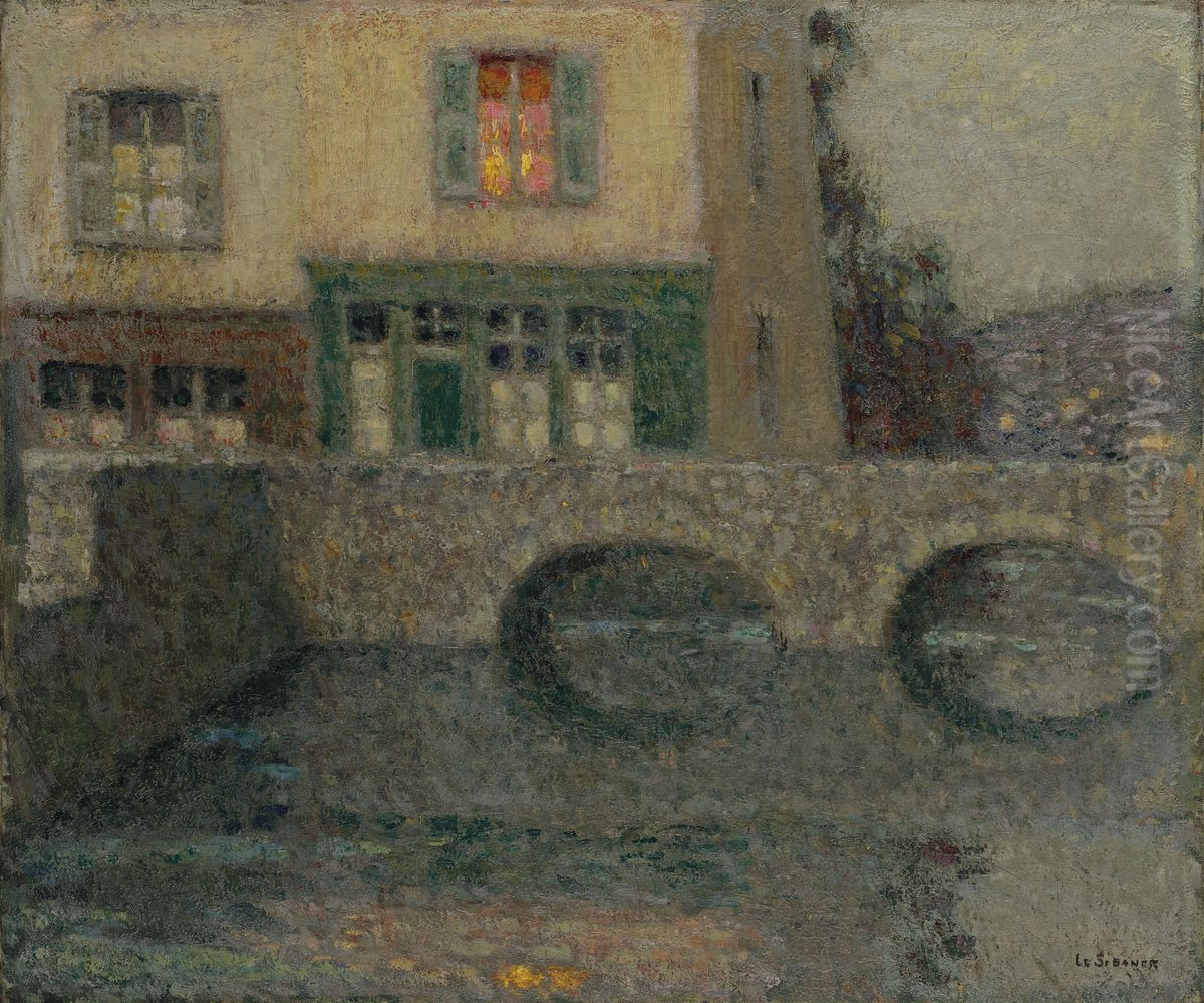Le Pont Oil Painting by unknown