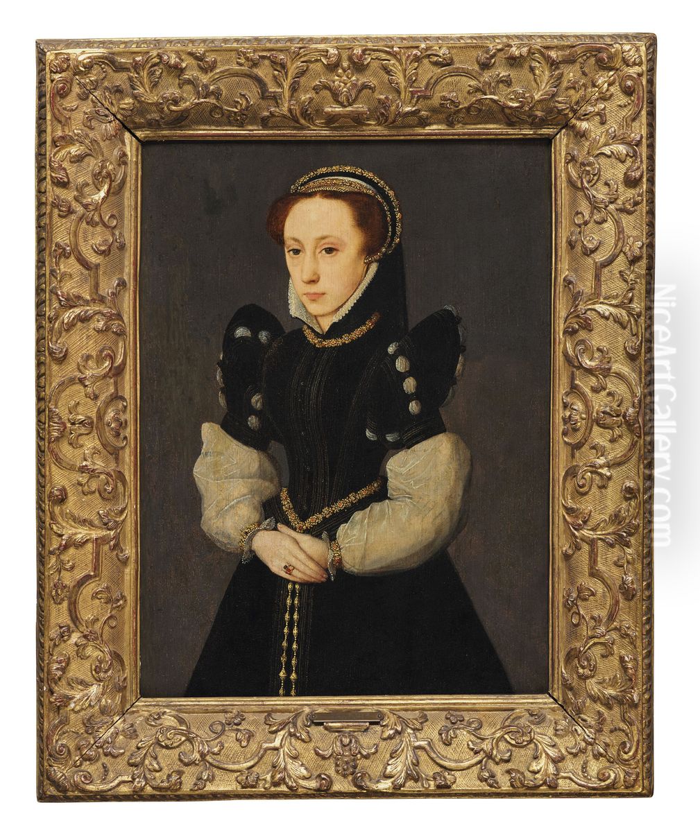 Portrait d'une femme noble Oil Painting by unknown