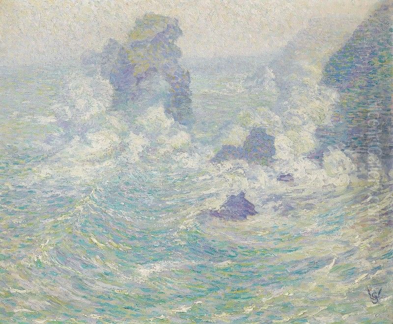 Seascape Oil Painting by unknown