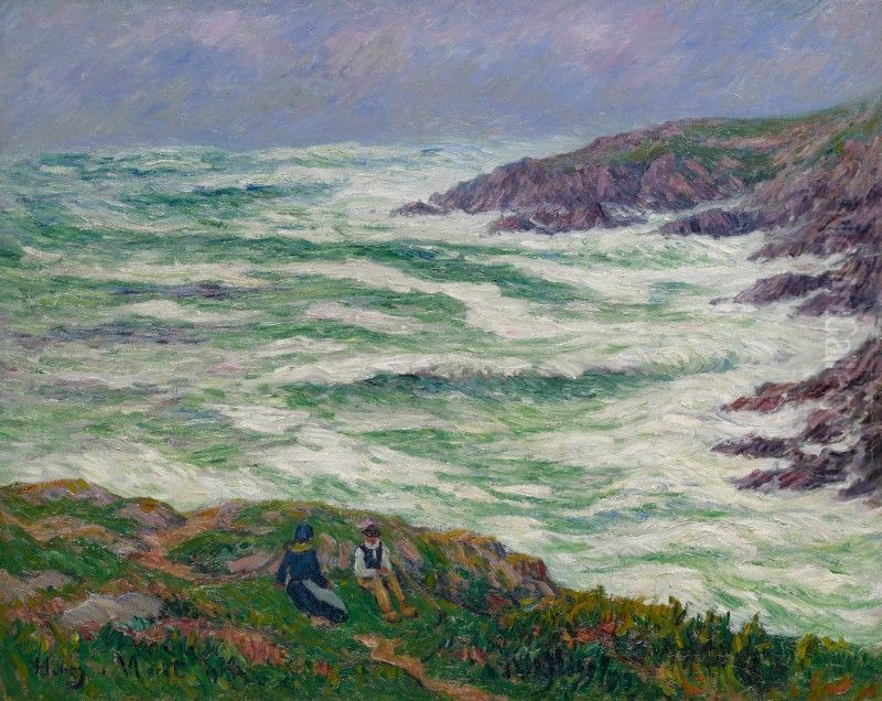 Grosse mer Oil Painting by unknown