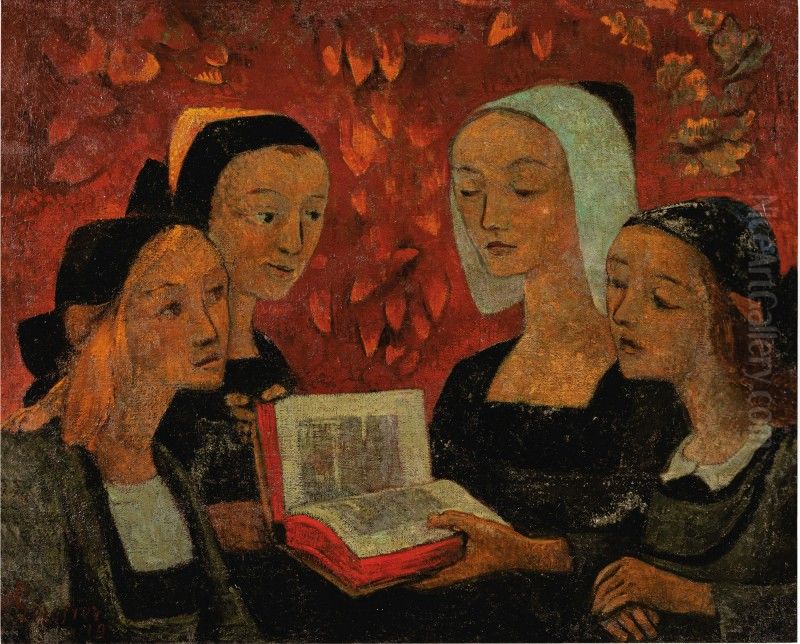 La Lecture Oil Painting by unknown