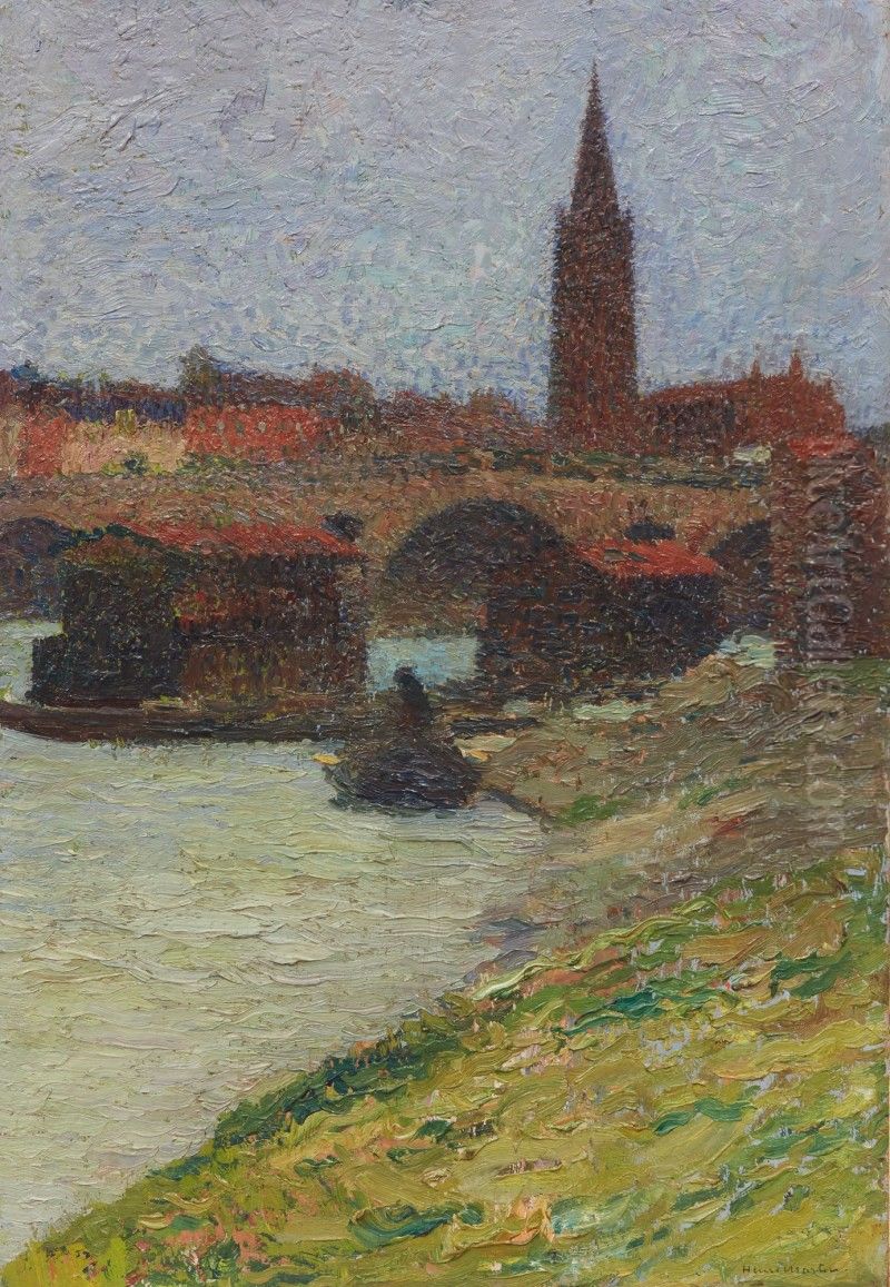 La Dalbade, Toulouse Oil Painting by unknown