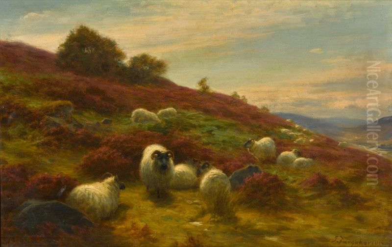 On the Finzean Hills Oil Painting by unknown