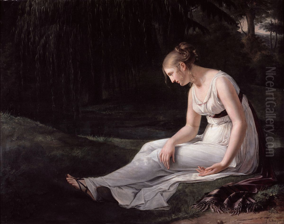 Melancholy Oil Painting by Constance Marie Charpentier