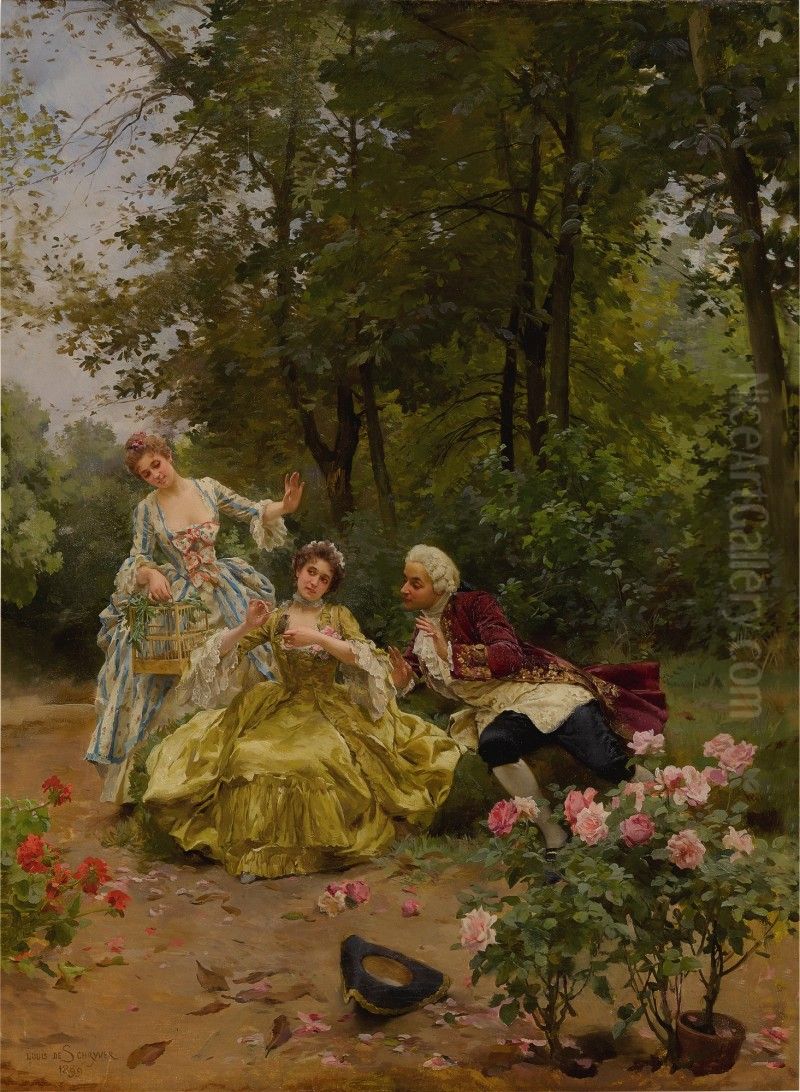 LA BECQUEE Oil Painting by unknown