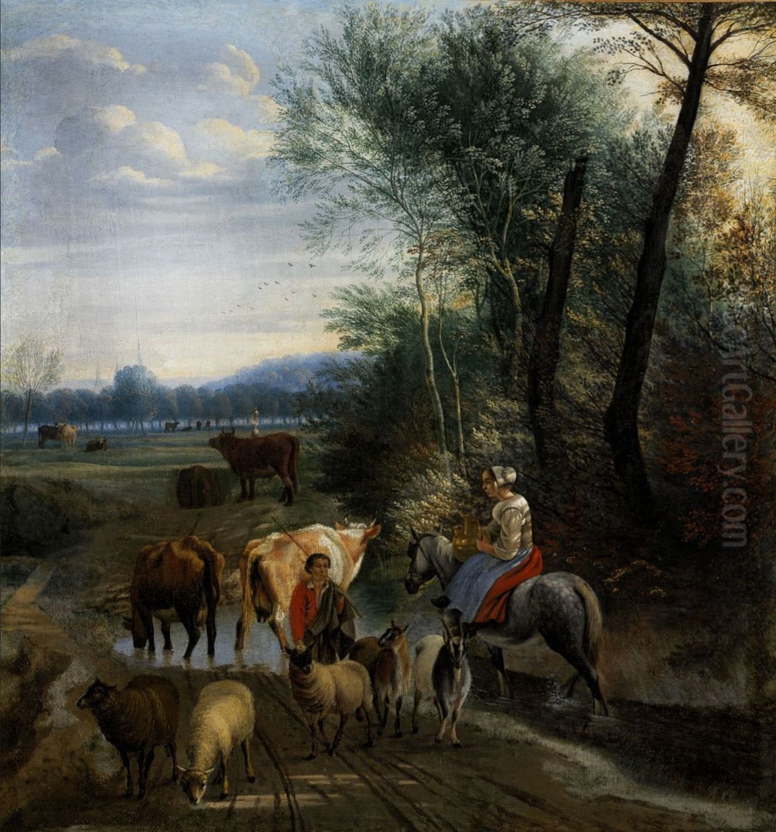 Landscape Oil Painting by Johannes Siberechts