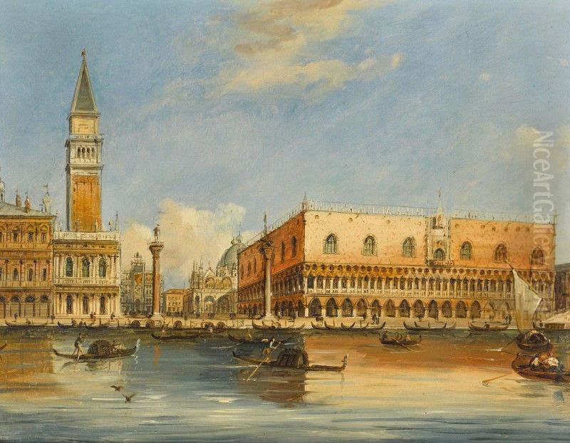 [Doge's Palace] Oil Painting by unknown