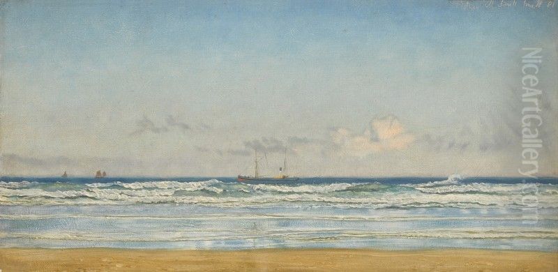 Bothwicks, Newquay Oil Painting by John Brett