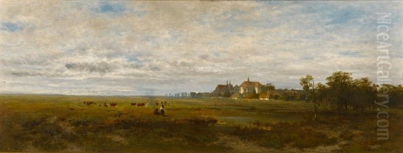 The environs of Cracow Oil Painting by unknown