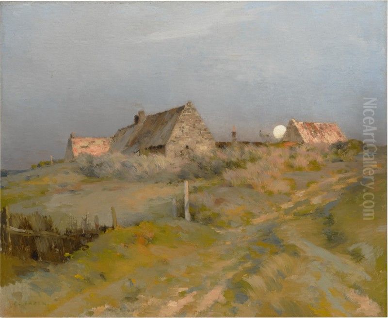 MOONRISE Oil Painting by unknown