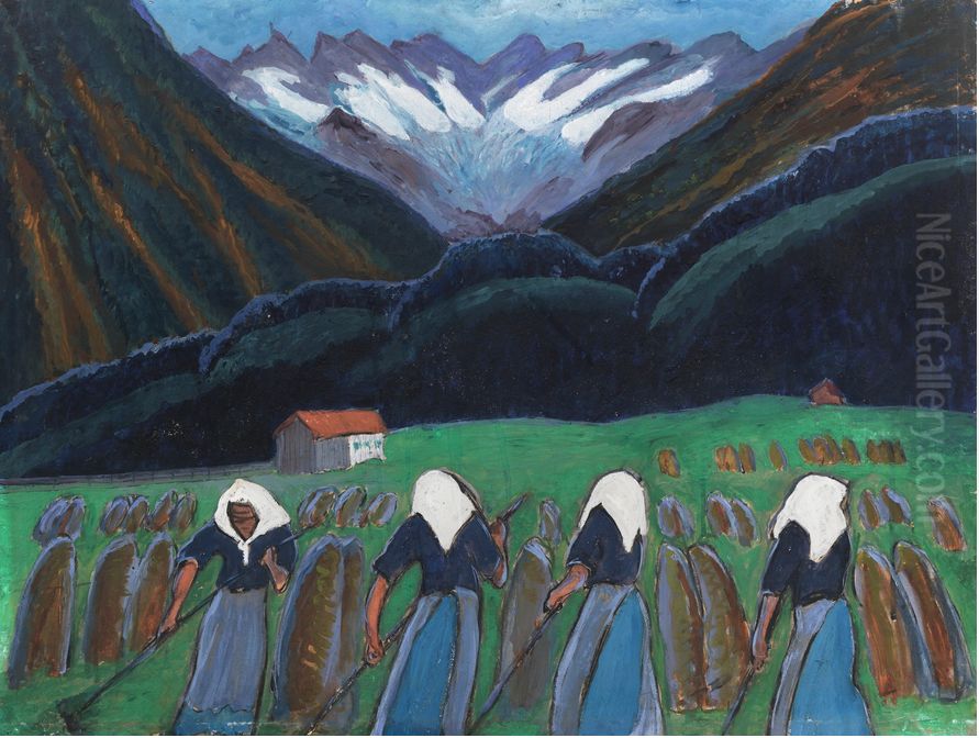 Rhythmen Oil Painting by Marianne von Werefkin