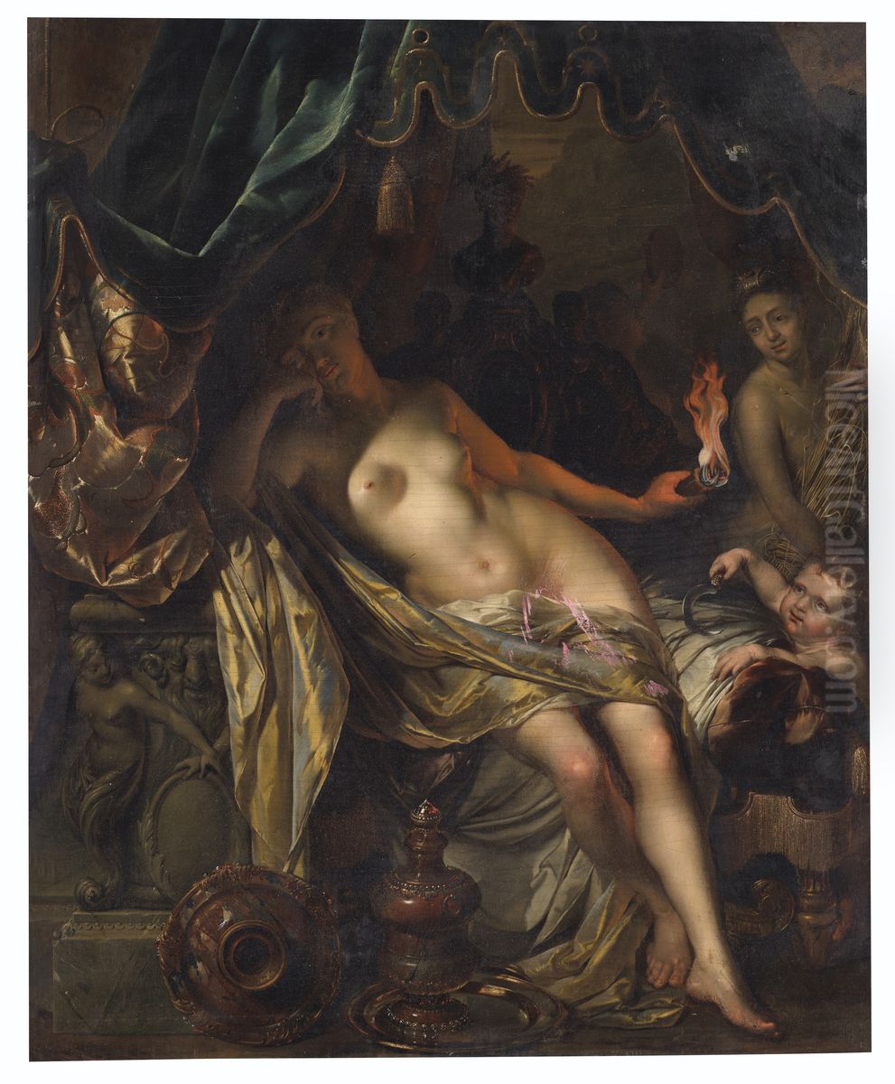 Venus and Ceres Oil Painting by Herman van der Mijn