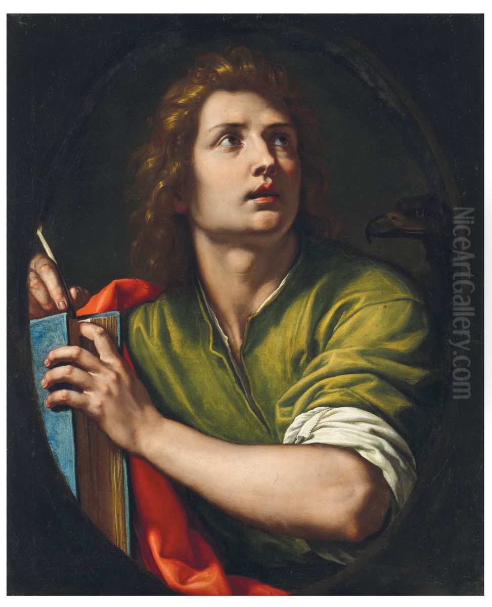 Saint John the Evangelist Oil Painting by Ottavio Vannini