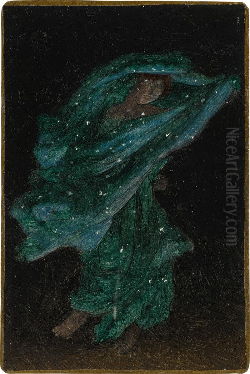 LA DANSE (LOIE FULLER) Oil Painting by Jean-Leon Gerome