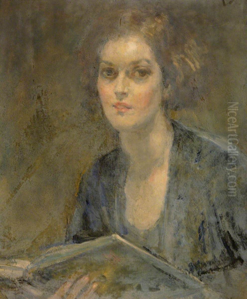 Audrey Oil Painting by Mary Mcevoy