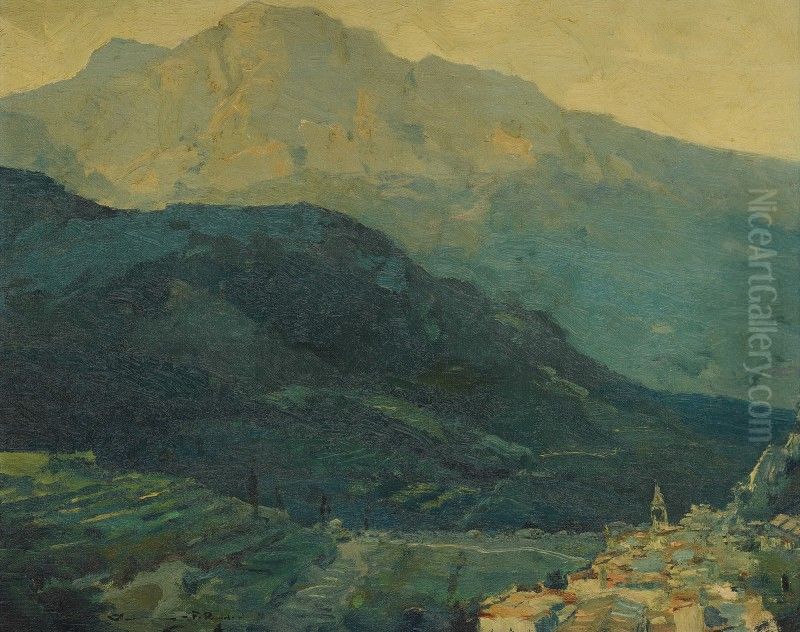 SAINT AGNES Oil Painting by Chauncey Foster Ryder