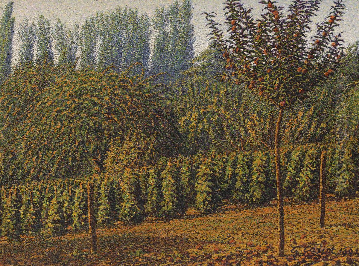 Le Poeme des saisons, Fructidor Oil Painting by Gustave Cariot