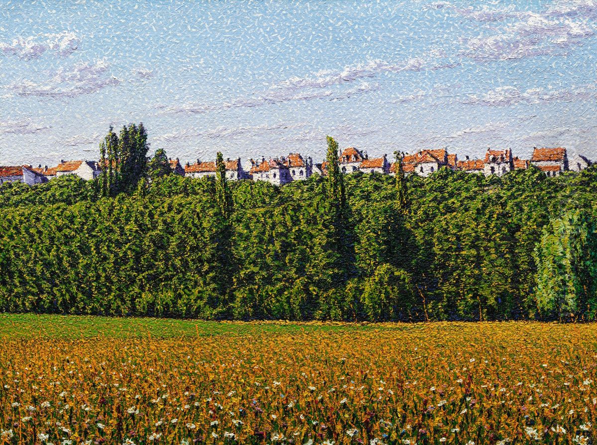 THERMIDOR Oil Painting by Gustave Cariot