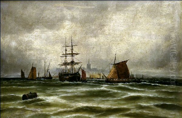 The Sea. Oil Painting by Alexey Bogolyubov