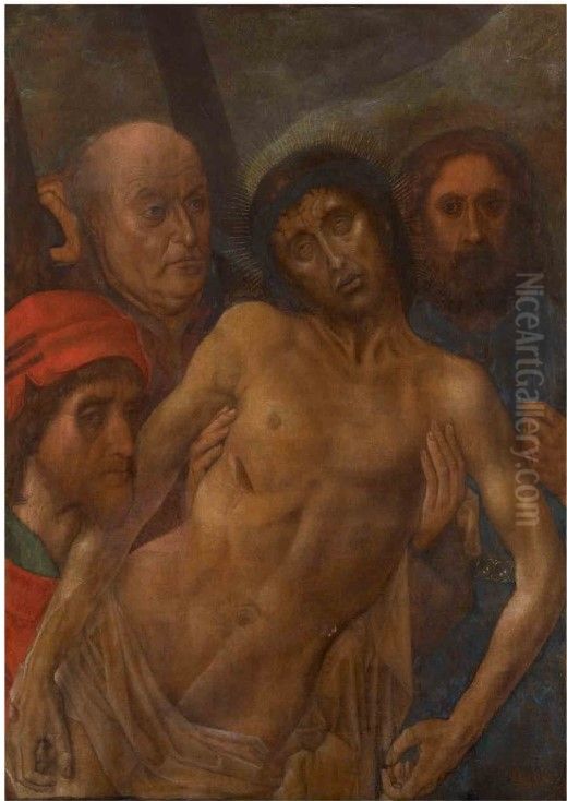 The descent from the cross Oil Painting by Hugo Van Der Goes