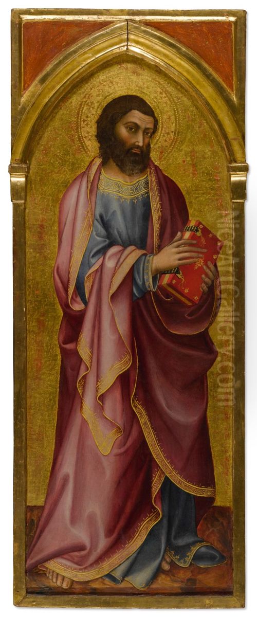 Saint Simon Oil Painting by Taddeo Di Bartolo