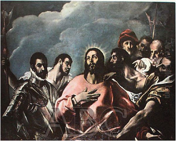 El Expolio Oil Painting by El Greco