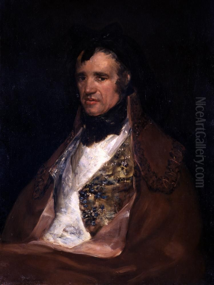 Pedro Mocarte Oil Painting by Francisco Goya Fuendetodos