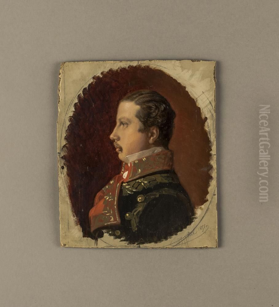 Francisco de Asis, King Consort of Spain Oil Painting by Federico de Madrazo y Kuntz