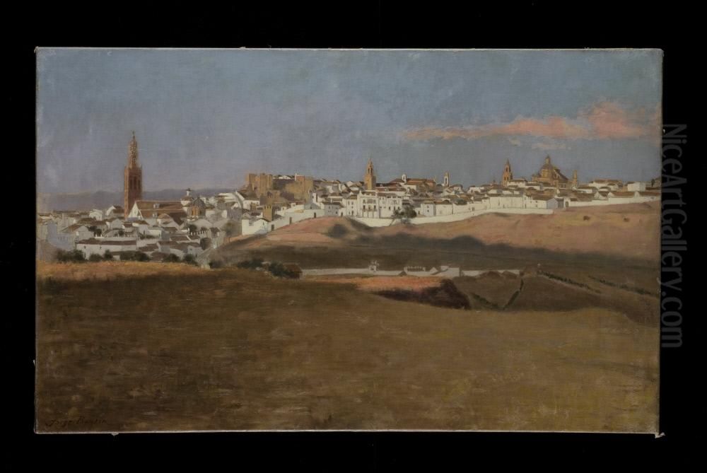 Carmona Oil Painting by George Edward Bonsor Saint Martin