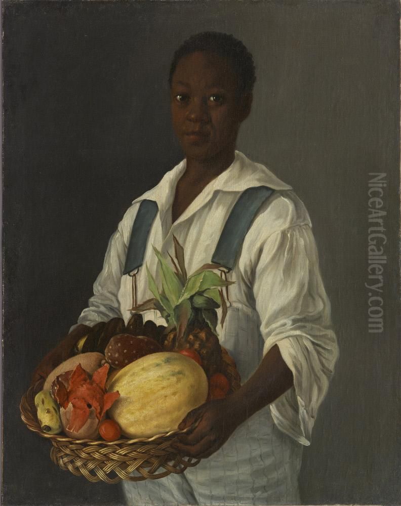 El Costeno / The Young Man from the Coast Oil Painting by Agustin Arrieta