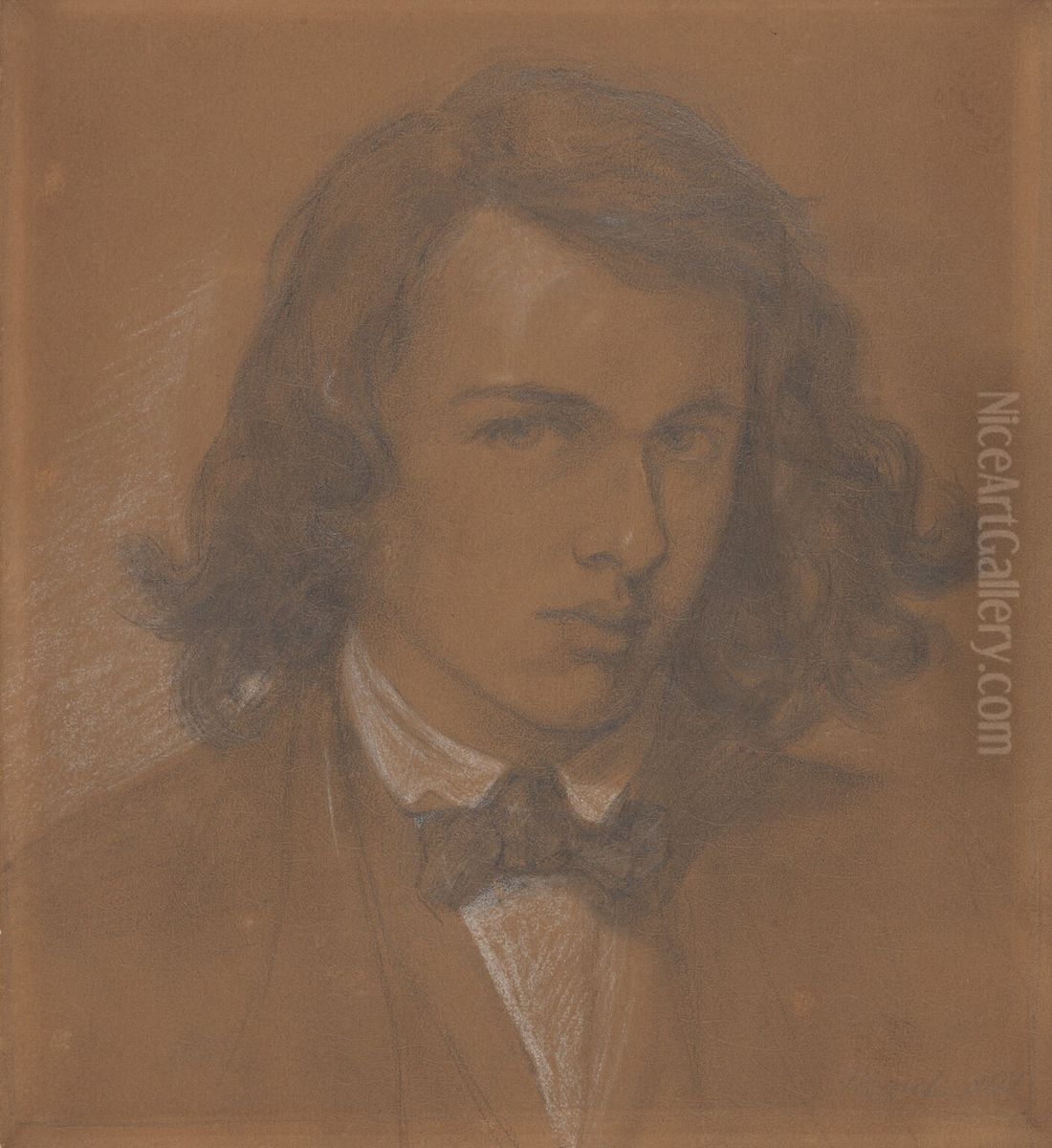 Dante Gabriel Rossetti Oil Painting by Dante Gabriel Rossetti