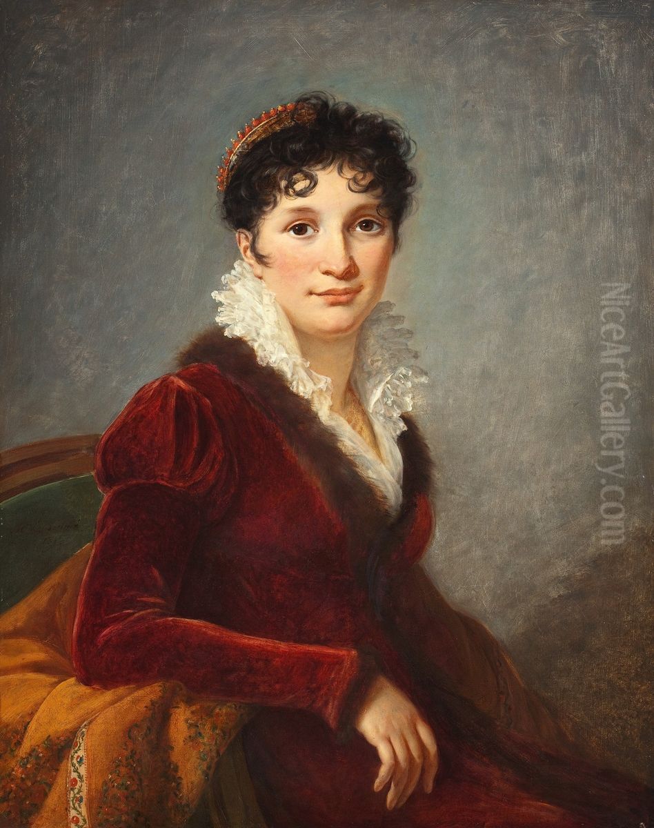 Portrait of Fanny Biron of Courland Oil Painting by Elisabeth Louise Vigee Le Brun